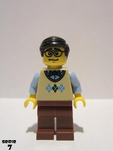 lego 2012 mini figurine col108 Computer Programmer