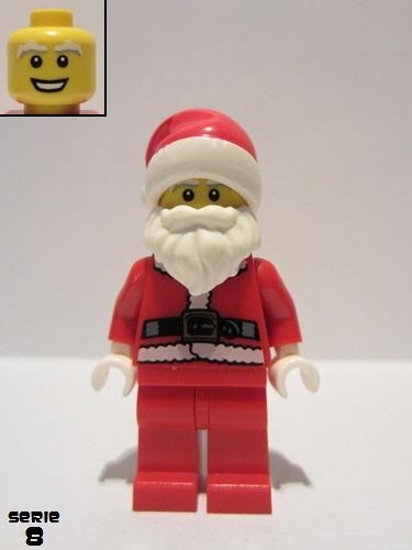 lego 2012 mini figurine col122 Santa