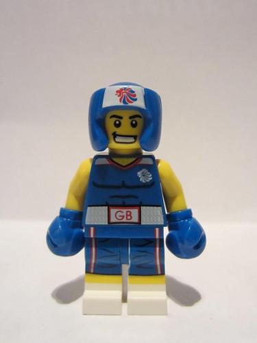 lego 2012 mini figurine tgb001 Brawny Boxer . .