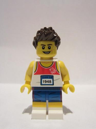 lego 2012 mini figurine tgb003 Relay Runner . .