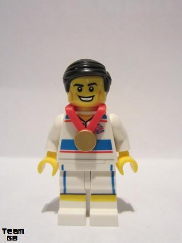 lego 2012 mini figurine tgb005 Tactical Tennis Player  