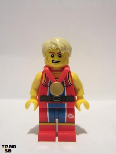 lego 2012 mini figurine tgb007 Wondrous Weightlifter  