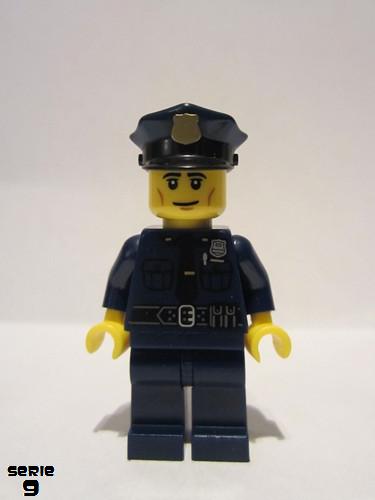 lego 2013 mini figurine col134 Policeman  