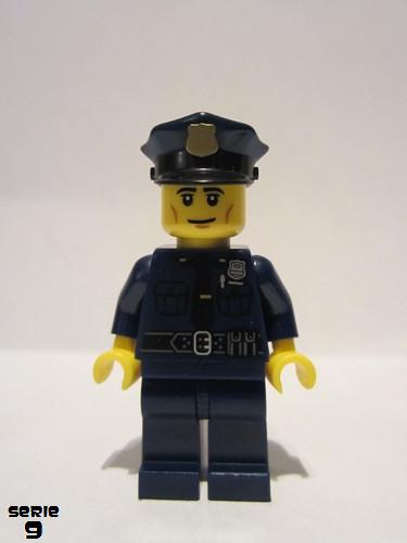 lego 2013 mini figurine col134 Policeman