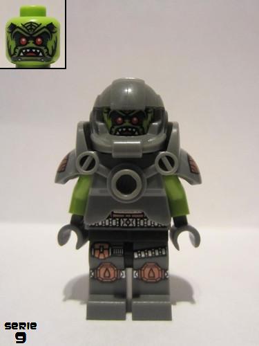 lego 2013 mini figurine col139 Alien Avenger  