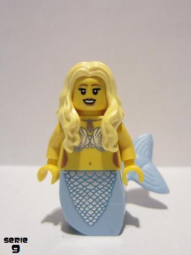 lego 2013 mini figurine col140 Mermaid . .