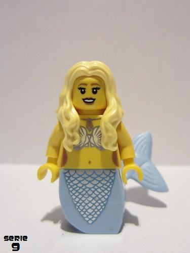 lego 2013 mini figurine col140 Mermaid