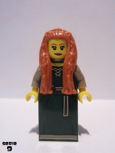 lego 2013 mini figurine col143 Forest Maiden  