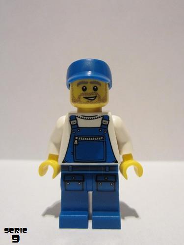 lego 2013 mini figurine col144 Plumber  