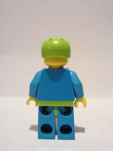 lego 2013 mini figurine col150 Skydiver . .