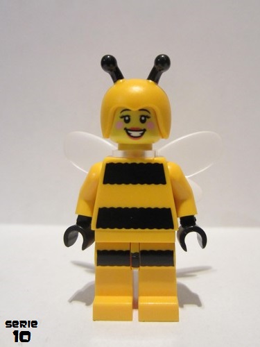 lego 2013 mini figurine col151 Bumblebee Girl . .