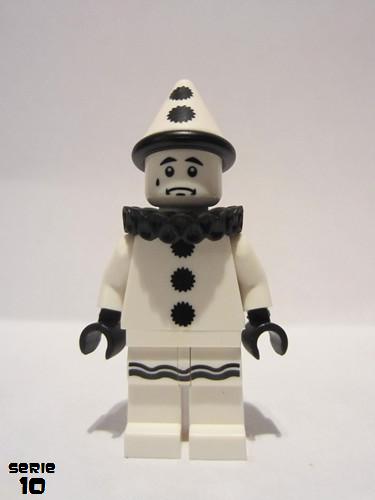 lego 2013 mini figurine col155 Sad Clown  