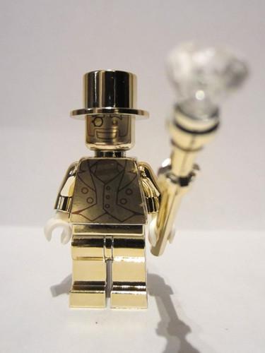 lego 2013 mini figurine col161 Mr. Gold . .