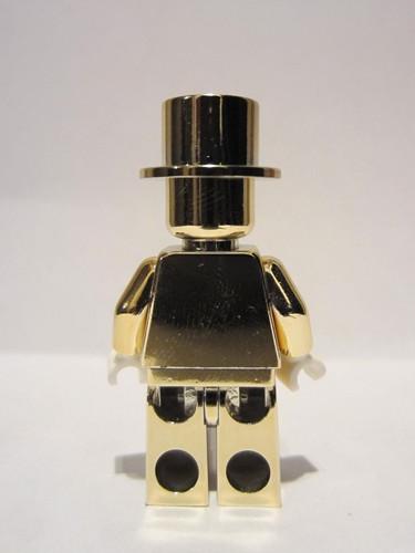 lego 2013 mini figurine col161 Mr. Gold . .