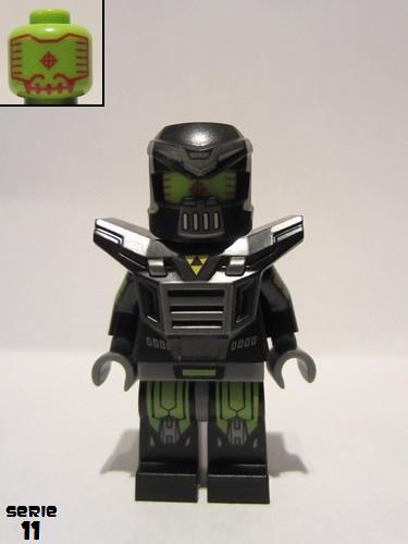 lego 2013 mini figurine col166 Evil Mech  