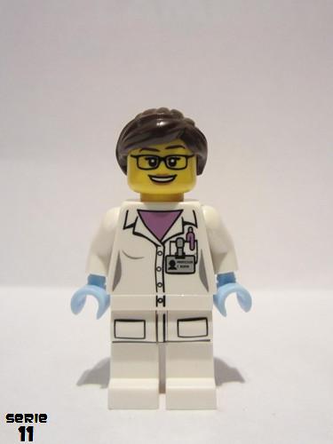 lego 2013 mini figurine col173 Scientist  