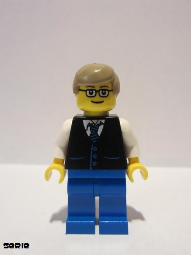 lego 2013 mini figurine col277 Gentleman  