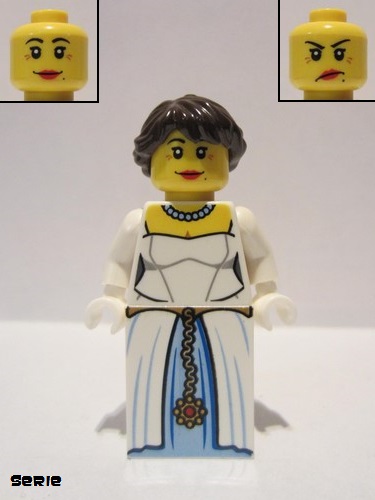 lego 2013 mini figurine col278 Lady  