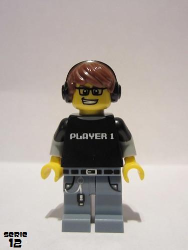 lego 2014 mini figurine col182 Video Game Guy  