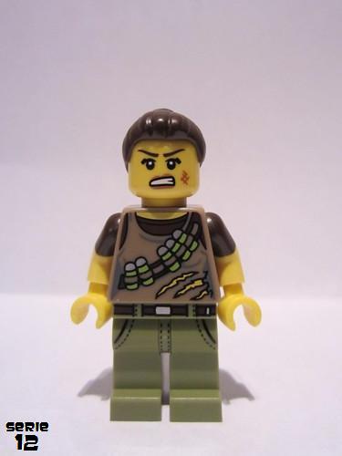 lego 2014 mini figurine col188 Dino Tracker  