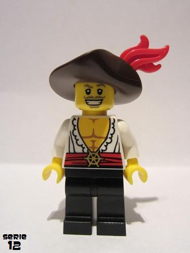 lego 2014 mini figurine col191 Swashbuckler  