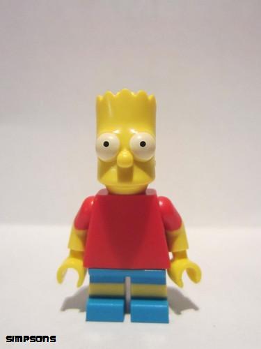 COLSIM-2 Lego SIM008 The Simpsons Collectable Minifigure Bart Simpson 