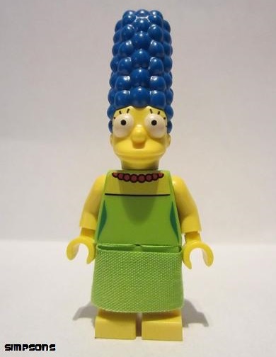 lego 2014 mini figurine sim009 Marge Simpson