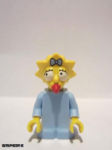 lego 2014 mini figurine sim011 Maggie Simpson