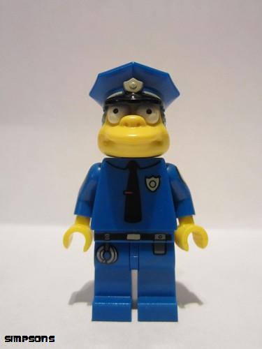 lego 2014 mini figurine sim021 Chief Wiggum