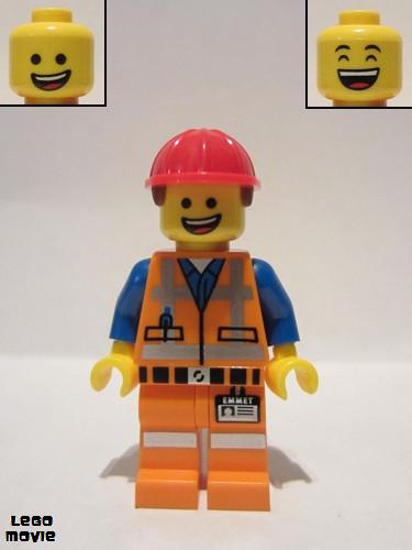 lego 2014 mini figurine tlm003 Hard Hat Emmet