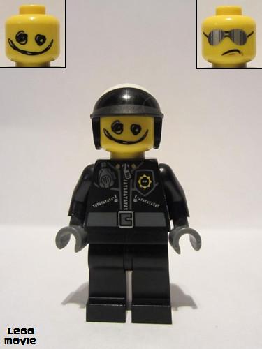 lego 2014 mini figurine tlm007 Scribble-Face Bad Cop