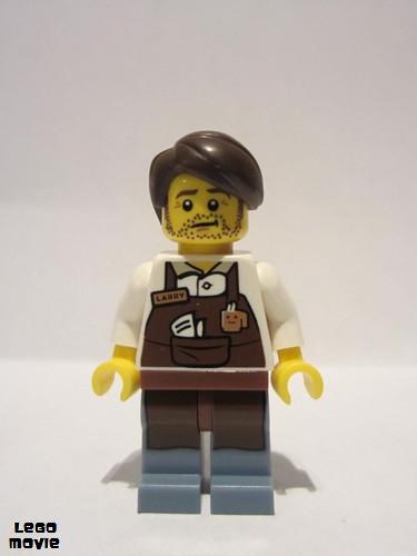 lego 2014 mini figurine tlm010 Larry the Barista