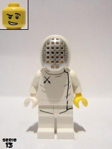 lego 2015 mini figurine col205 Fencer . .