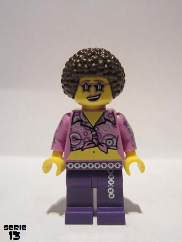 lego 2015 mini figurine col207 Disco Diva  