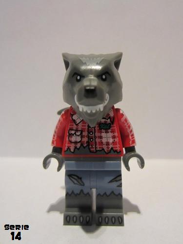 lego 2015 mini figurine col211 Werewolf . .
