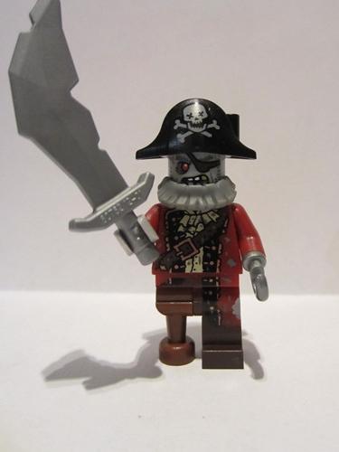 lego 2015 mini figurine col212 Zombie Pirate . .
