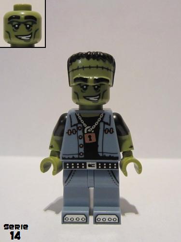 lego 2015 mini figurine col222 Monster Rocker  