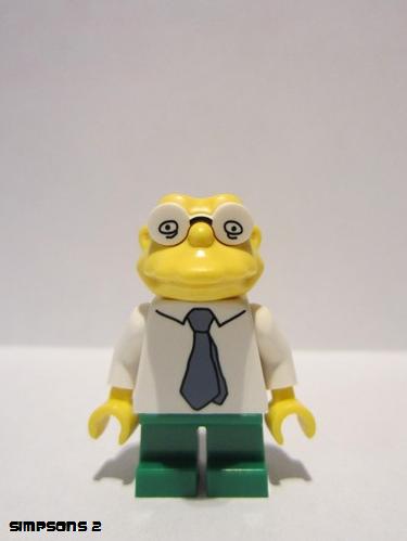 lego 2015 mini figurine sim036 Hans Moleman  