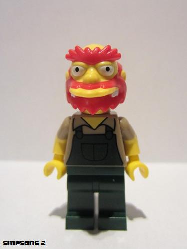 lego 2015 mini figurine sim039 Groundskeeper Willie  