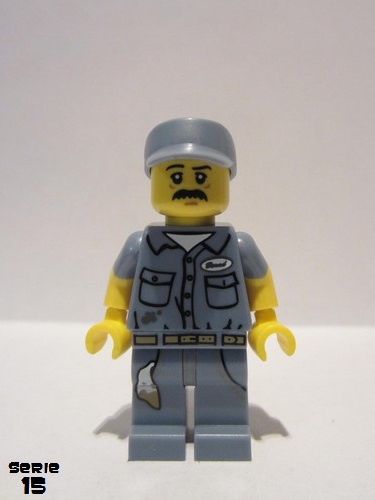 lego 2016 mini figurine col236 Janitor  