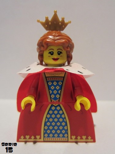 lego 2016 mini figurine col243 Queen  