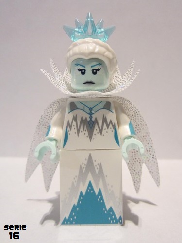 lego 2016 mini figurine col244 Ice Queen