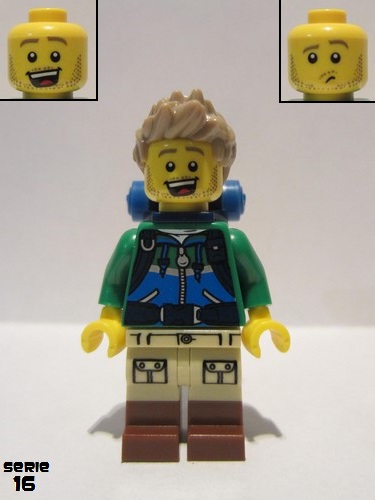 lego 2016 mini figurine col249 Hiker