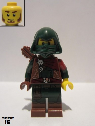 lego 2016 mini figurine col254 Rogue  