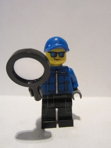 lego 2016 mini figurine col273 Police Undercover Cop 
