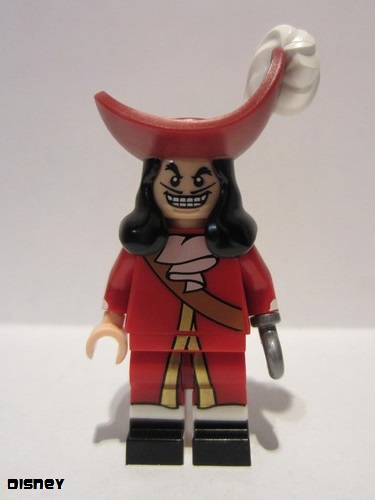 lego 2016 mini figurine dis016 Captain Hook