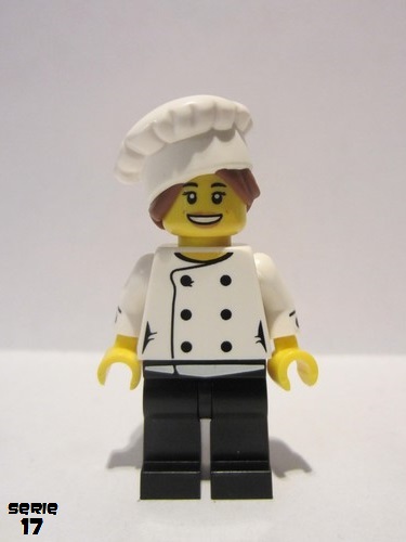 lego 2017 mini figurine col288 Gourmet Chef