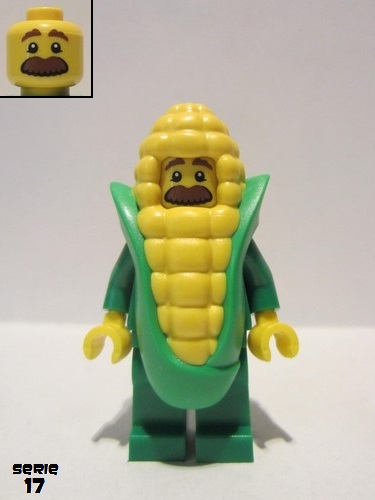 lego 2017 mini figurine col289 Corn Cob Guy . .