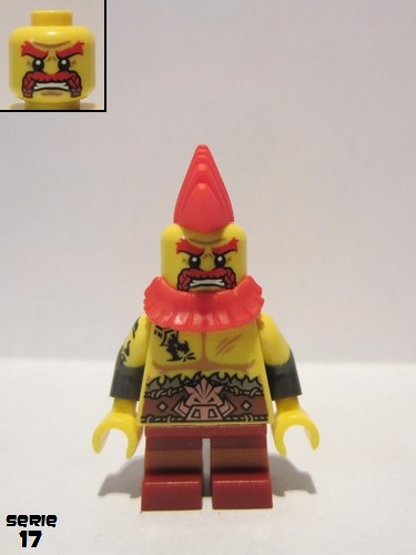 lego 2017 mini figurine col295 Battle Dwarf