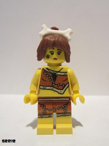 lego 2017 mini figurine col303 Cave Woman  